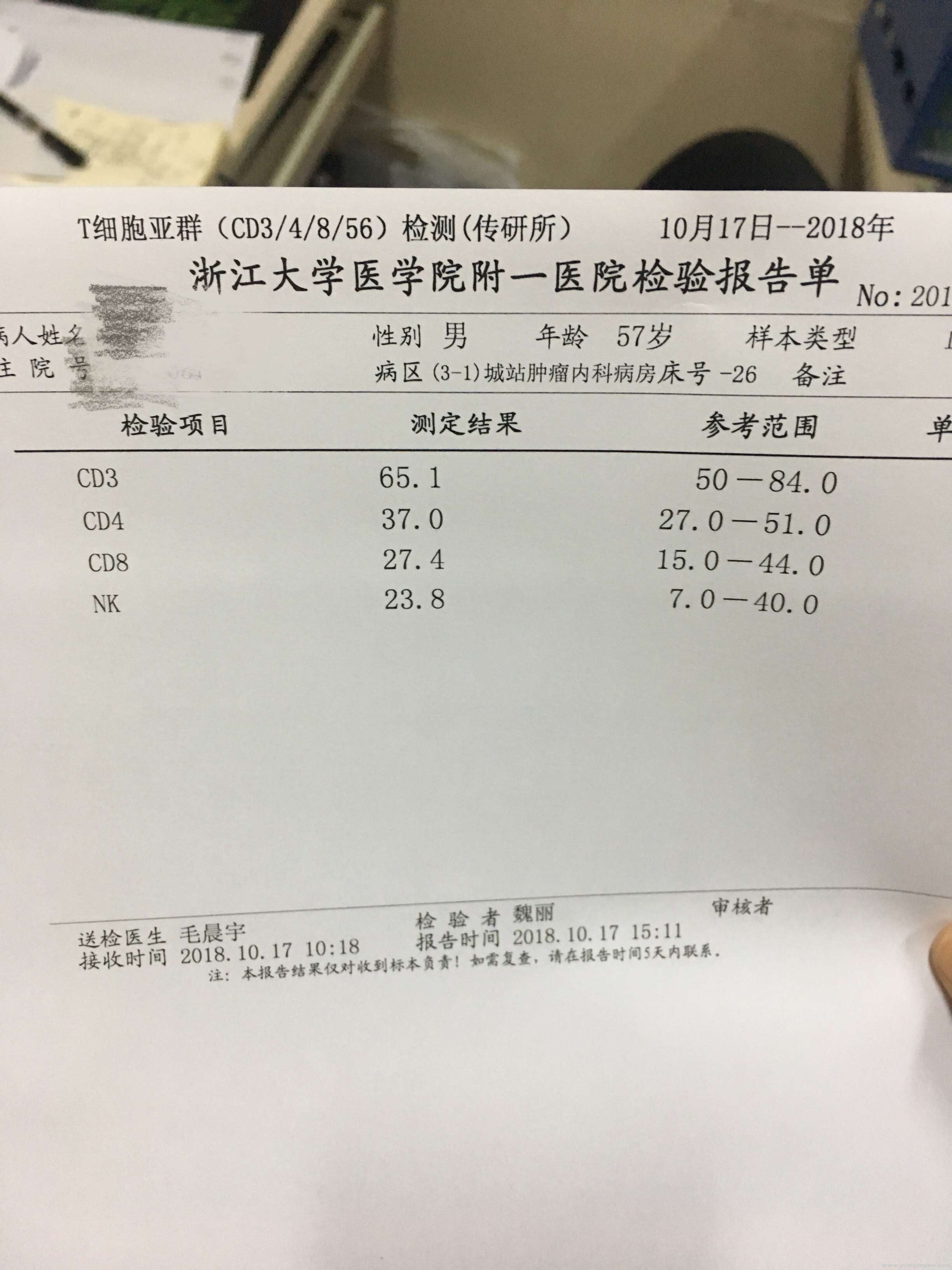 T细胞免疫组化